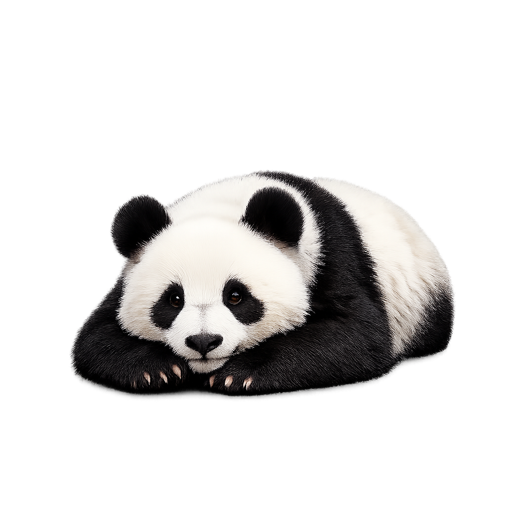 Панда отдыхает за live-столом Panda Casino